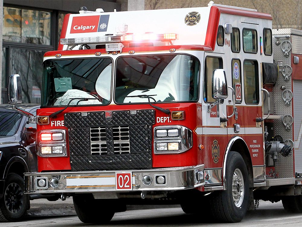 Calgary fire investigating suspicious flames in northwestern city