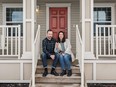 Matt and Karina Chrysler bought their first home in Copperfield, Calgary.