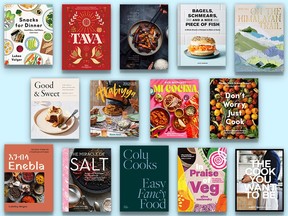 Left to right, top to bottom: Harper Wave, Hardie Grant, Appetite by Random House, Chronicle Books, Hardie Grant, Avery, Ten Speed Press, Clarkson Potter, Appetite by Random House, TouchWood Editions, Artisan Books, Abrams, Appetite by Random House, Lorena Jones Books.