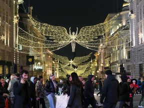 Some European cities, including London, will be cutting back on Christmas lighting to save energy and money.