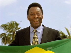 Pele in 2001.
