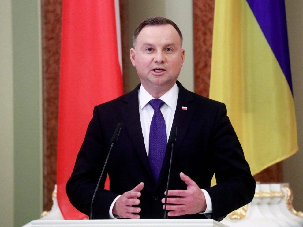 Polish President Andrzej Duda Infected With Coronavirus Canoe