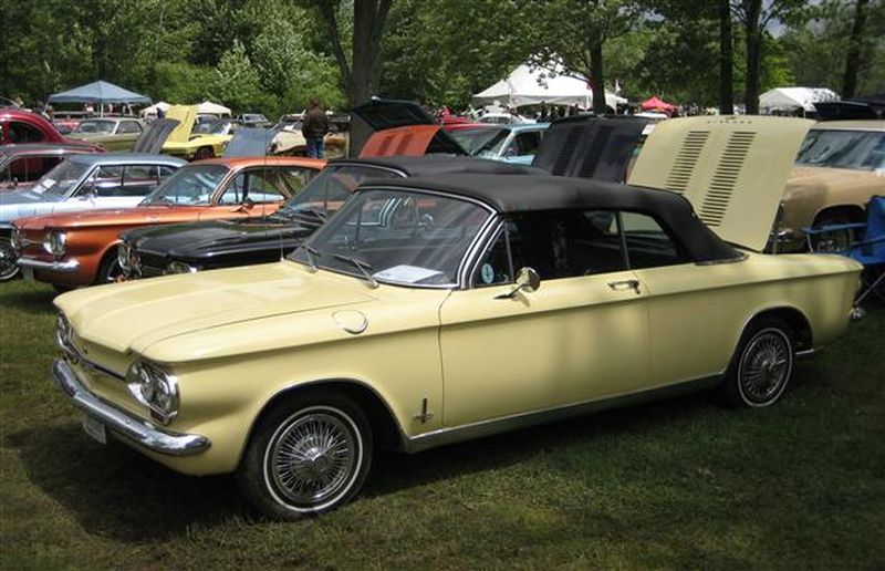 1965 Corvair at the 2012 Fleetwood Cruize-In.
