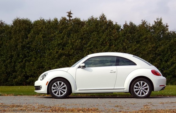 Road Test 2013 Volkswagen Beetle Tdi Highline Hatchback Driving