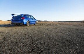 The 2015 Subaru WRX STI.