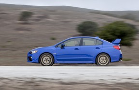 The 2015 Subaru WRX STI.