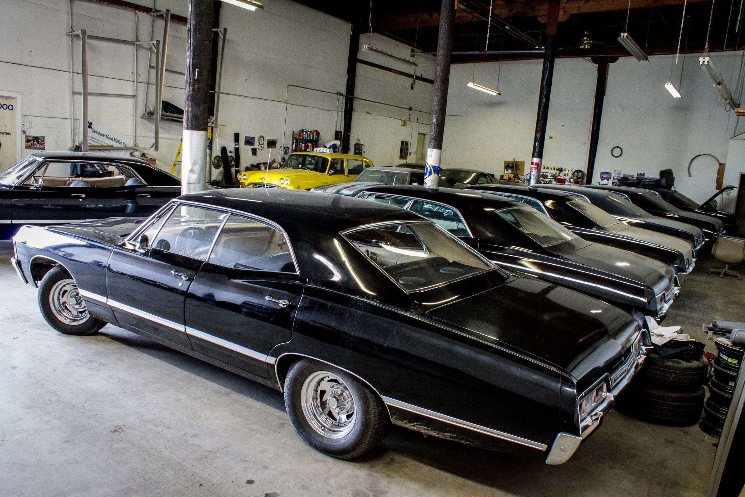 There are seven Impalas used in shooting.