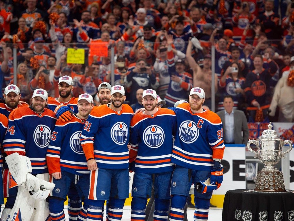 Photos Edmonton Oilers Clinch Berth In Stanley Cup Final With Win