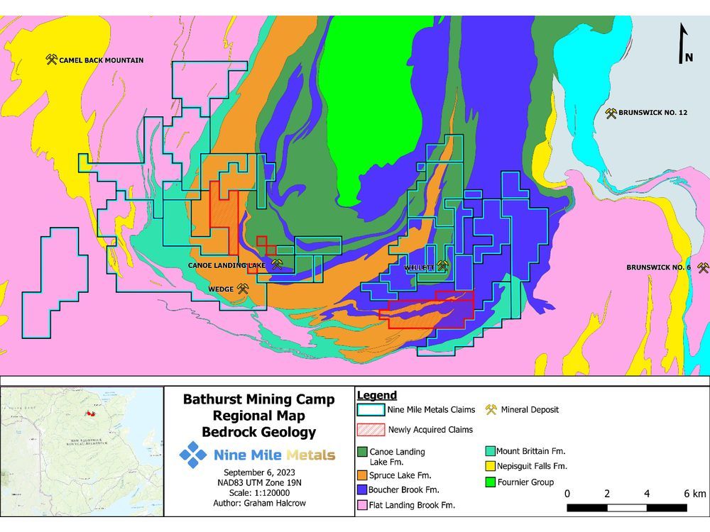 Nine Mile Metals To Acquire An Additional 10 78 SQ KMS Of Strategic