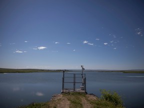 A photo of the Junction Reservoir.