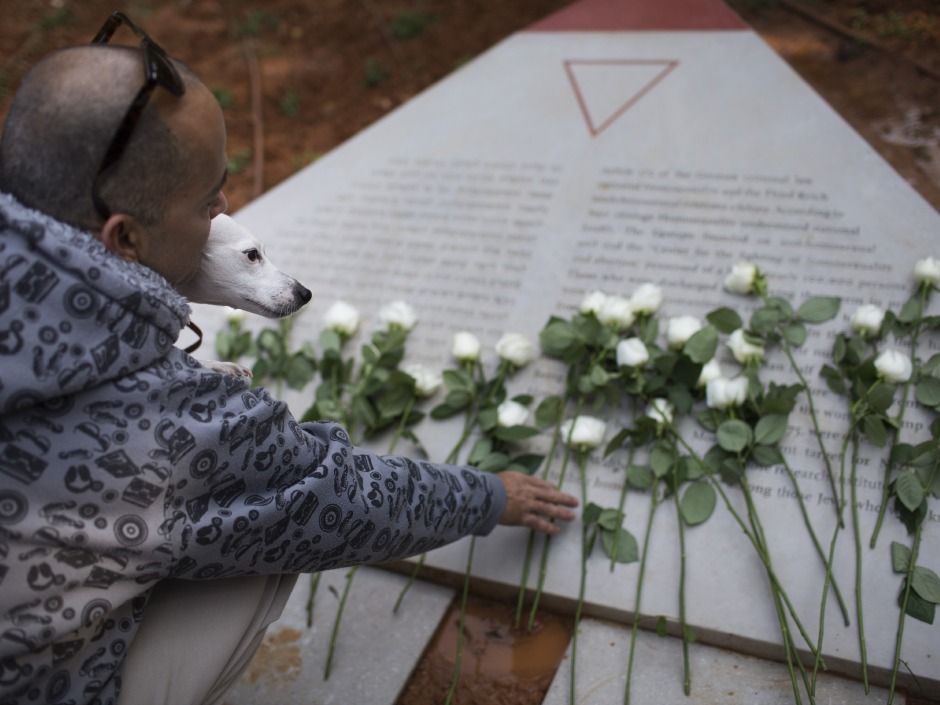 Robyn Urback Tel Aviv Unveils Memorial To Gay Holocaust Victims