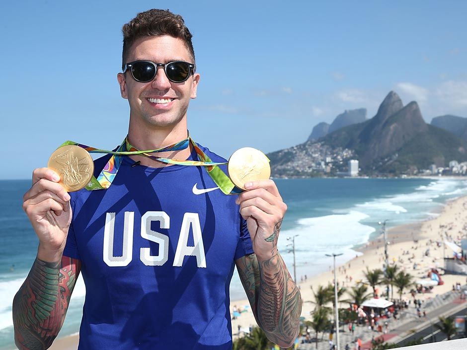 Anthony Ervin Makes Olympic History As Swimming S Oldest Individual
