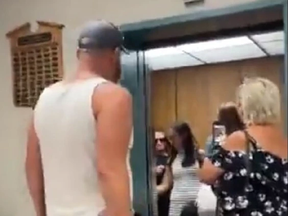 Video circulated over the weekend showing a man in an undershirt screaming obscenities at Deputy Prime Minister Chrystia Freeland in Grande Prairie, Alta. Specifically, the man advanced on Freeland while shouting  “what the f–k you doing in Alberta, you f–king traitor, you f–king bitch? Get the f–k out of this province!” Freeland was born in Alberta, and said the incident hadn’t changed her perspective on the province generally being filled with “kind and welcoming people.” Prime Minister Justin Trudeau took a different tack in his statement, saying the encounter was indicative of an entire nation falling prey to sinister extremism and that Canadians “have to ask ourselves what kind of country we are.”