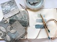 Muted blue and taupe will emerge as the new decorating colours for 2023. Barbara Barry’s Ojai Fabric Collection, kravet.com.