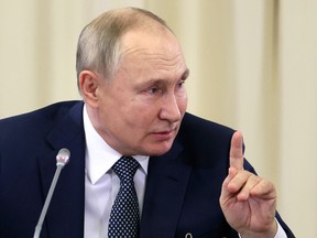 Np View: It Is Immoral To Pressure Ukraine To Negotiate With Vladimir Putin 2 Russian President Vladimir Putin At The Novo-Ogaryovo State Residence Outside Moscow, Russia November 25, 2022. Sputnik/Mikhail Metzel/Pool Via Reuters