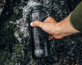 The YETI Yonder 1-litre water bottle in action