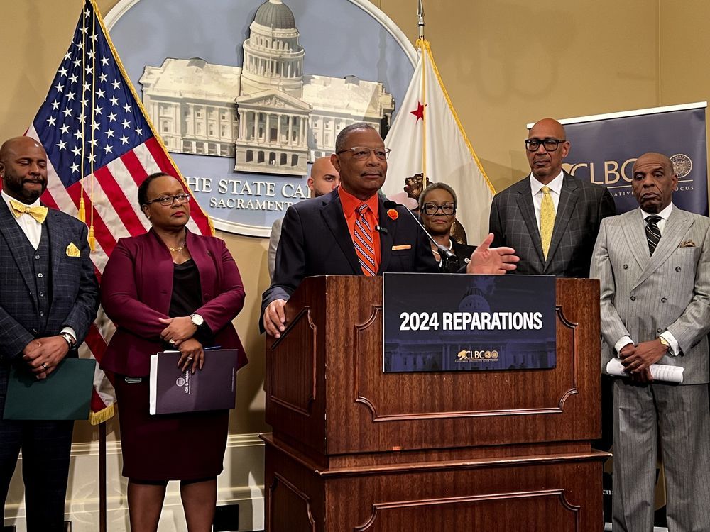 California Lawmakers Say Reparations Bills Which Exclude Widespread