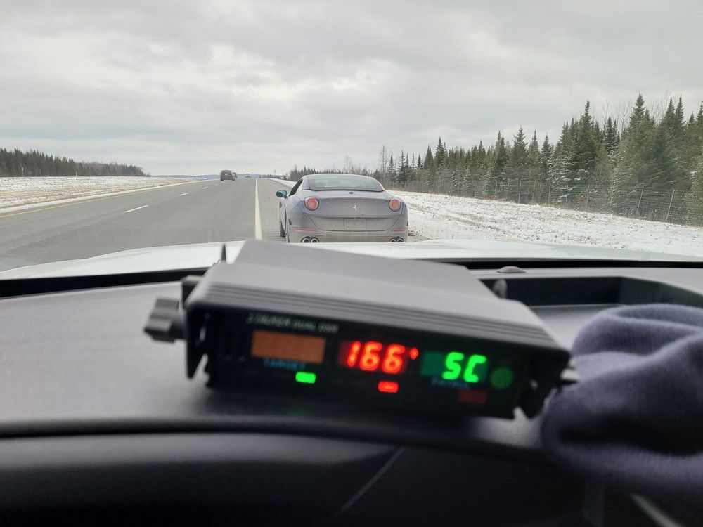 Driver Caught Doing 166 Km H Police Telegraph Journal