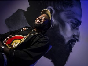 Ottawa — August 4, 2020 — Luigi Fidelia, who goes by City Fidelia, at Real House of Ensemble, Tuesday, August 4, 2020.