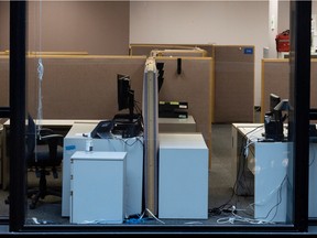 See underutilized office space in Montreal on Thursday, December 16, 2021.