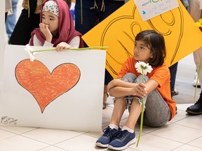 An Afghan refugee who fled his Taliban-controlled home a year ago at Saskatoon International Airport on Saturday, August 27, 2022.