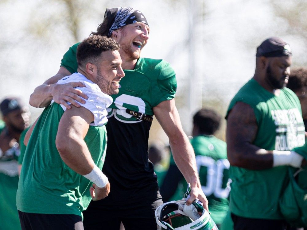 CFL Training Camp Riders Green And White Game Saturday In Saskatoon