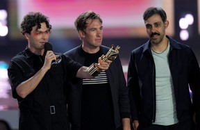 Arkels will host the Group of the Year Juno Awards at the Awards in Toronto on Sunday, March 15, 2022. NATHANDENETTE / THE CANADIAN PRESS
