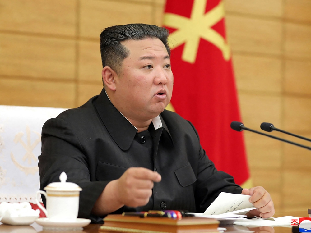 Kim, the leader of N. Korean, condemns the “immature” reaction of officials in the outbreak of COVID.