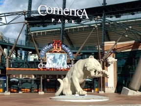 Exterior of Comerica Park, home of the Detroit Tigers, in Detroit. DONALD DUENCH/TORONTO SUN