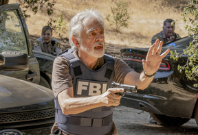 Joe Mantegna in a scene from Criminal Minds: Evolution.