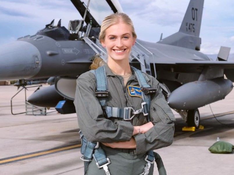 U S Air Force Pilot Has Her Sights Set On Claiming Miss America Crown