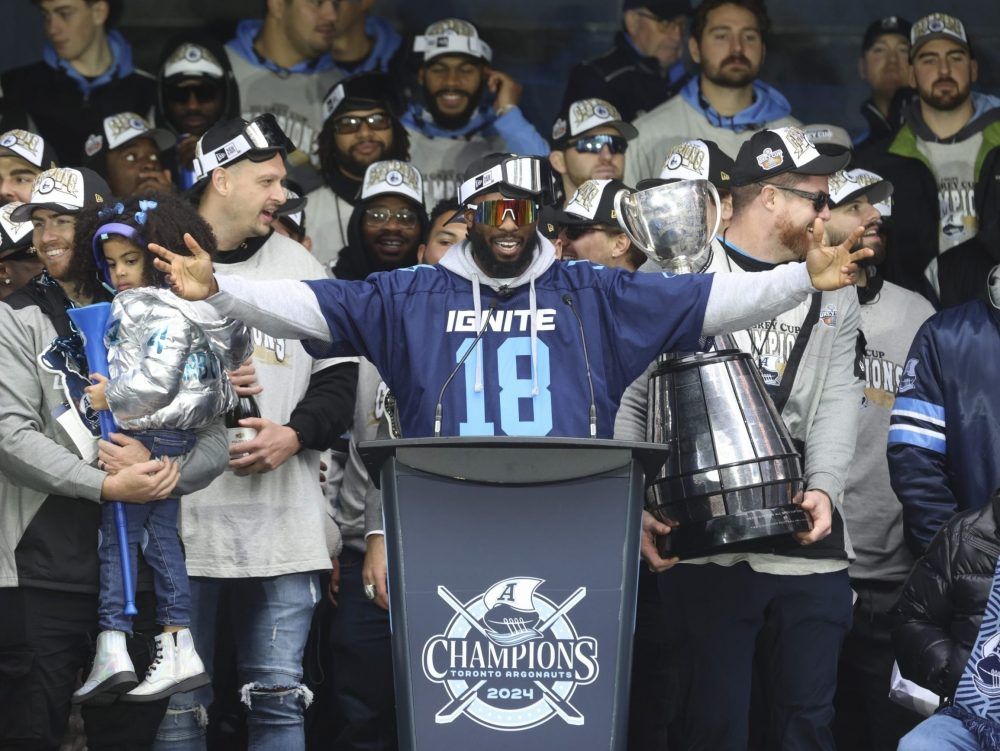 Argos Celebrate Grey Cup Win Before Big Off Season Decisions Toronto Sun