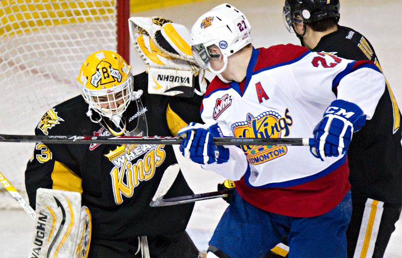 Wheat Kings Goalie Jordan Papirny Facing A Lot Of Shots But He Likes It