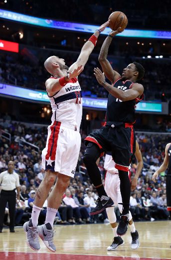 DeRozan Continues To Dominate As Raptors Take Down Wizards Toronto Sun