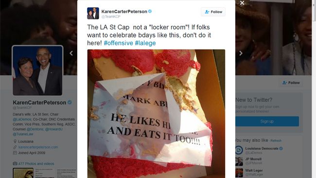 Co Worker S Bikini Themed Birthday Cake Angers Louisiana Senator Brantford Expositor