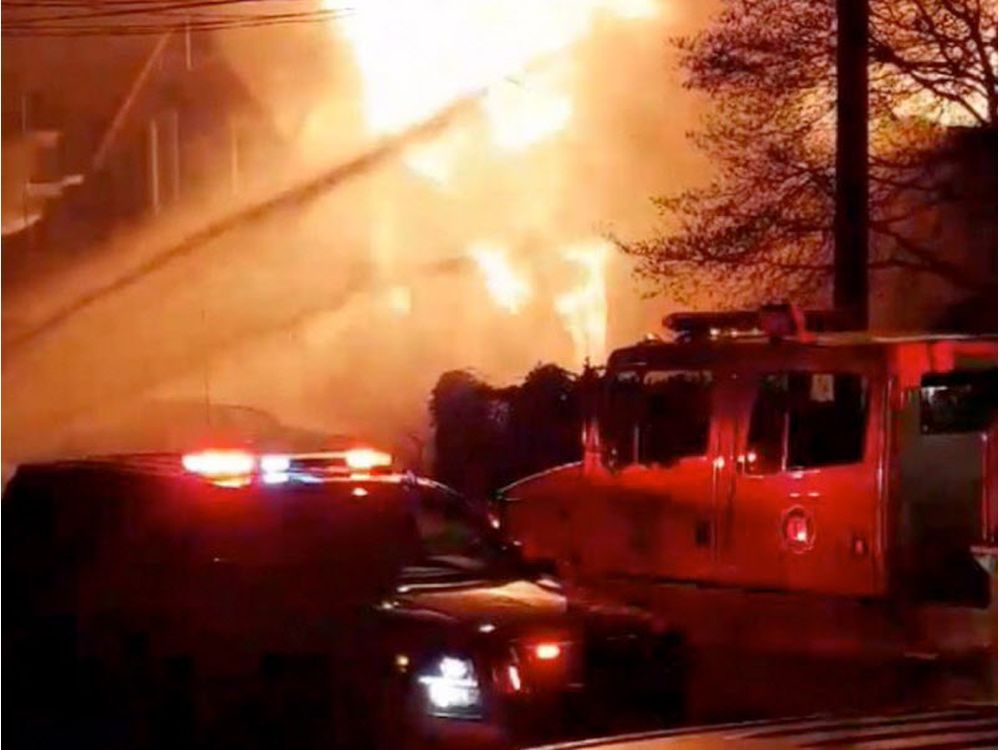 Body Found After Fire Destroys Three Homes In Cumberland Vancouver Sun