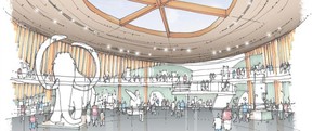 Screen shot from the business case to replace the Royal B.C. Museum in Victoria, as presented to the media on May 25, 2022.