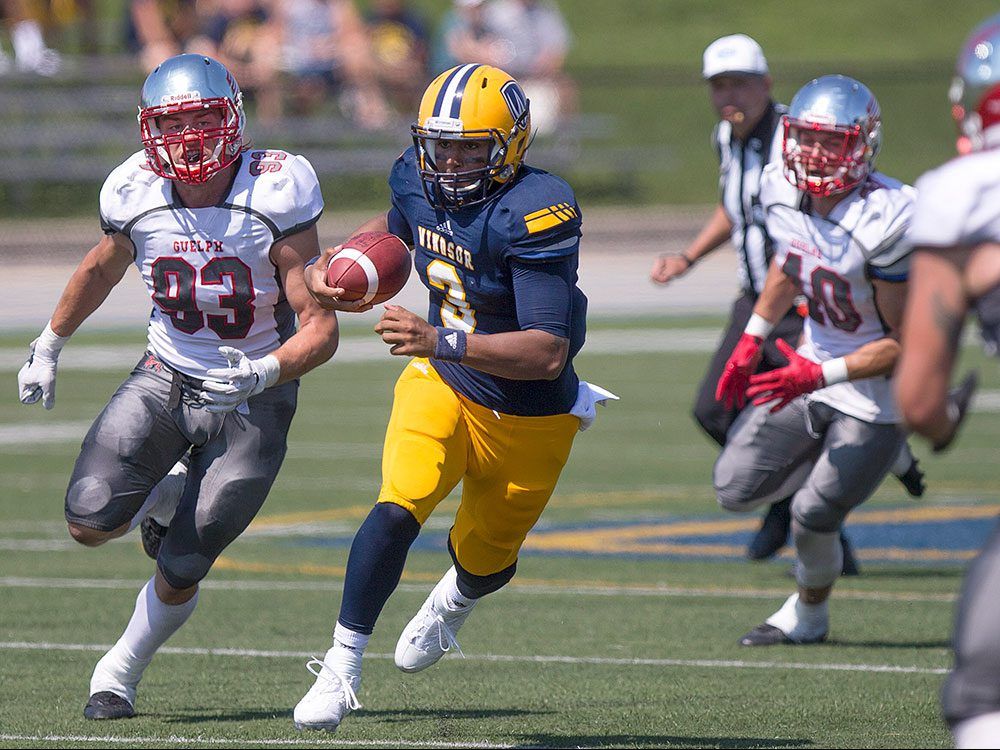 Windsor Lancers QB Jalen Brady Is One Of Five Americans On The Team