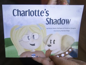 Charlotte's Shadow, a children's book by Anne-Marie Despapes and Christine Quaglia, filmed on Thursday, August 18, 2022.