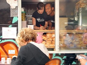 Alley Burger Food Truck. Calgary Herald Archive.