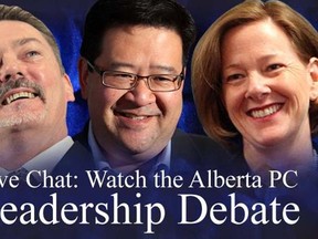 Alberta PC leadership contenders
