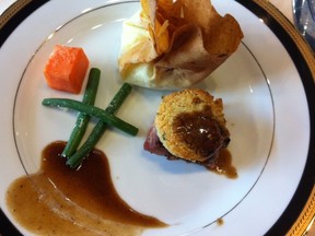 Pan-fried Pork Filet Mignon from Cravings' Next Best Dish. Photo by Gwendolyn Richards, Calgary Herald.