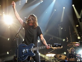 Dave Grohl and the rest of the Foo Fighters will play long and loud at the Saddledome in Calgary tonight.