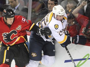 Nashville wasn’t the best team on the ice at the Saddledome Saturday.