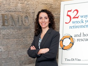 Tina Di Vito, of BMO, has written a book about effective retirement strategies.