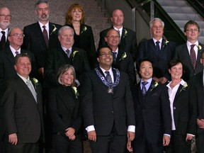 The new City Council on October 25, 2010