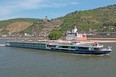 The Avalon Panorama -- a luxe and modern example of river cruise ships -- is seen here navigating down the Rhine River, where riverbanks are home to castles and vineyards. Photo courtesy Avalon Waterways.