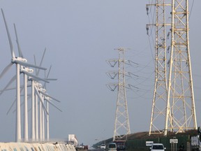 A wind farm in Japan's Kamisu City. Filmmaker Matt Palmer will examine the unintended consequences of a global shift from high-carbon to low-carbon energy systems (photo credit: Tomohiro Ohsumi/Bloomberg).