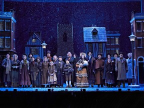 The 2011 version of A Christmas Carol at Theatre Calgary is a "must see" for the holiday season. Calgary Herald file photo by Trudie Lee.