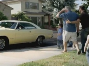 The short clip (produced by Chevy) tells the story of two grown children wanting to gift their father the very same 1965 Chevy Impala SS in which the family shared so many memories three decades ago.